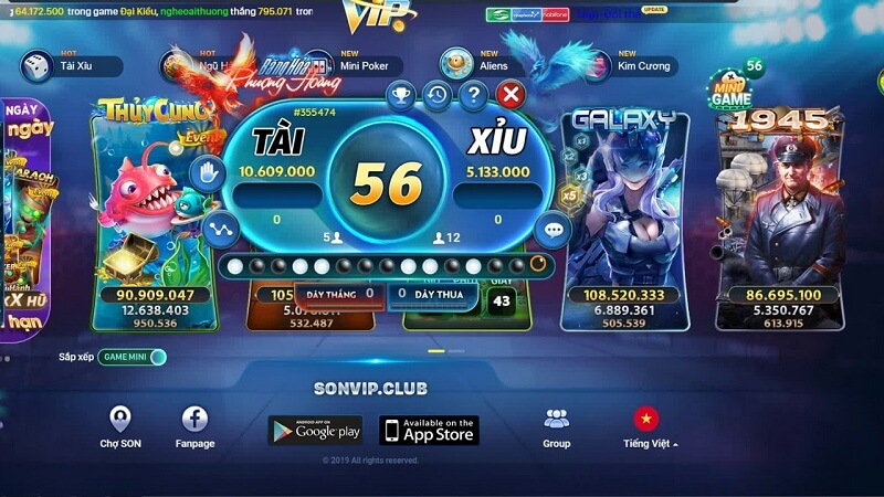 Sonvip - Cổng game quốc tế