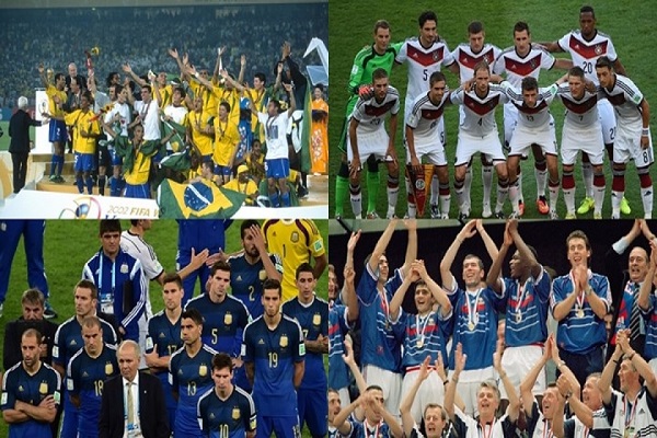 Đội bóng nào vô địch world cup nhiều nhất