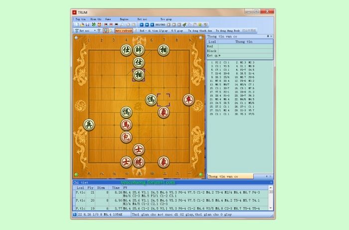 phần mềm luyện chơi cờ xqms
