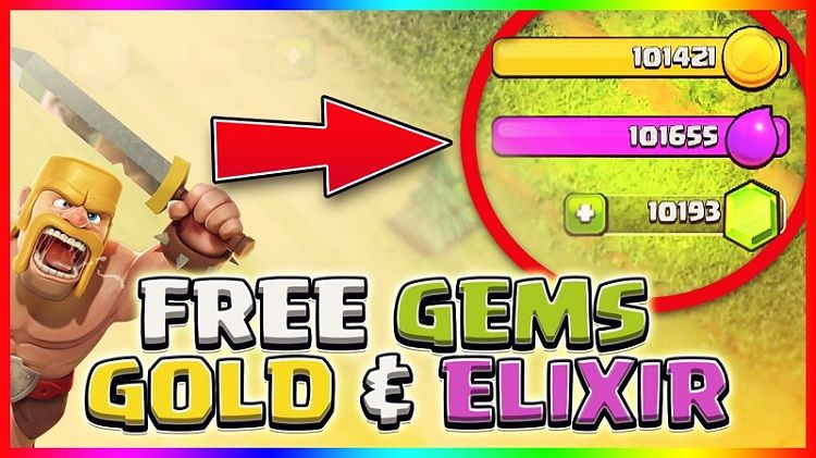 hack gems clash of clans trên android